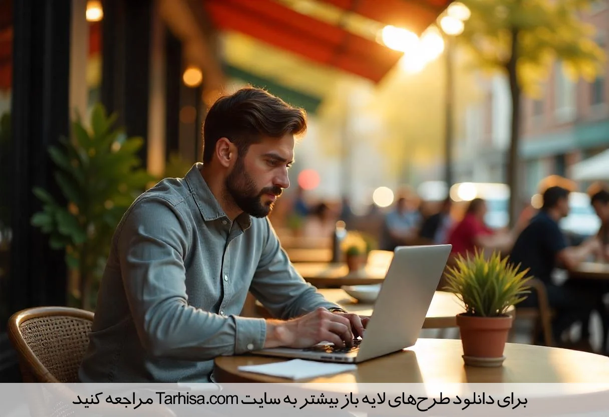 دانلود رایگان طرح لایه باز کارت ویزیت رستوران