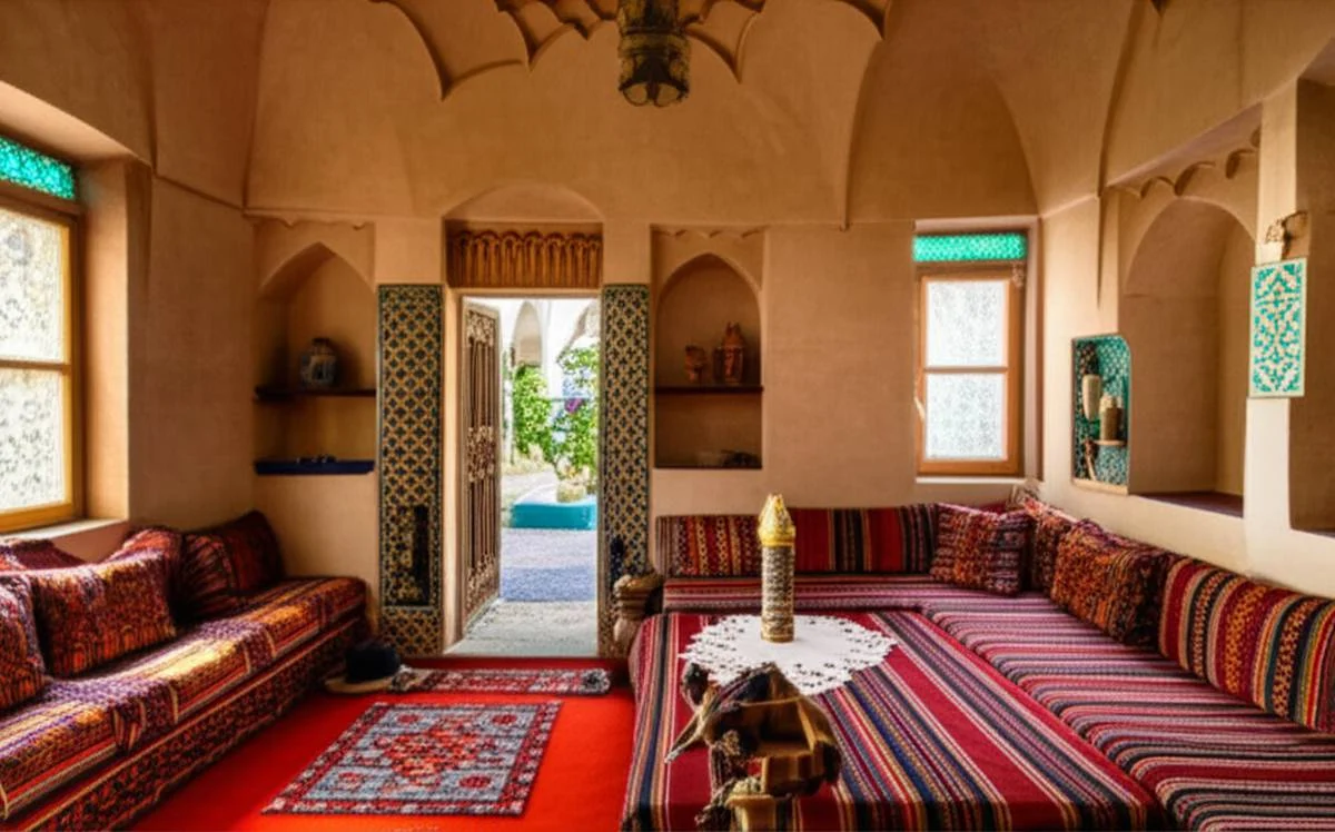 امکانات اقامتگاه بومگردی خانه باران یزد: راهنمای کامل