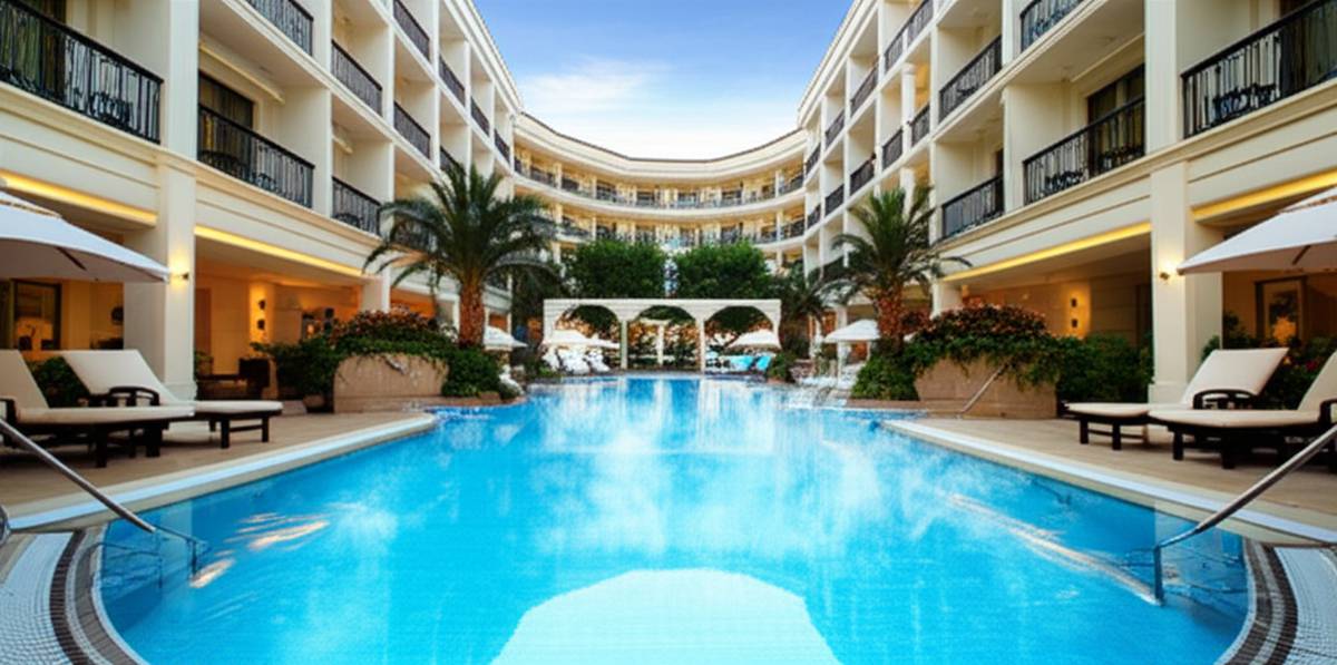 استخر آب گرم هتل کالیستا لاکچری (Calista Luxury) | امکانات لوکس