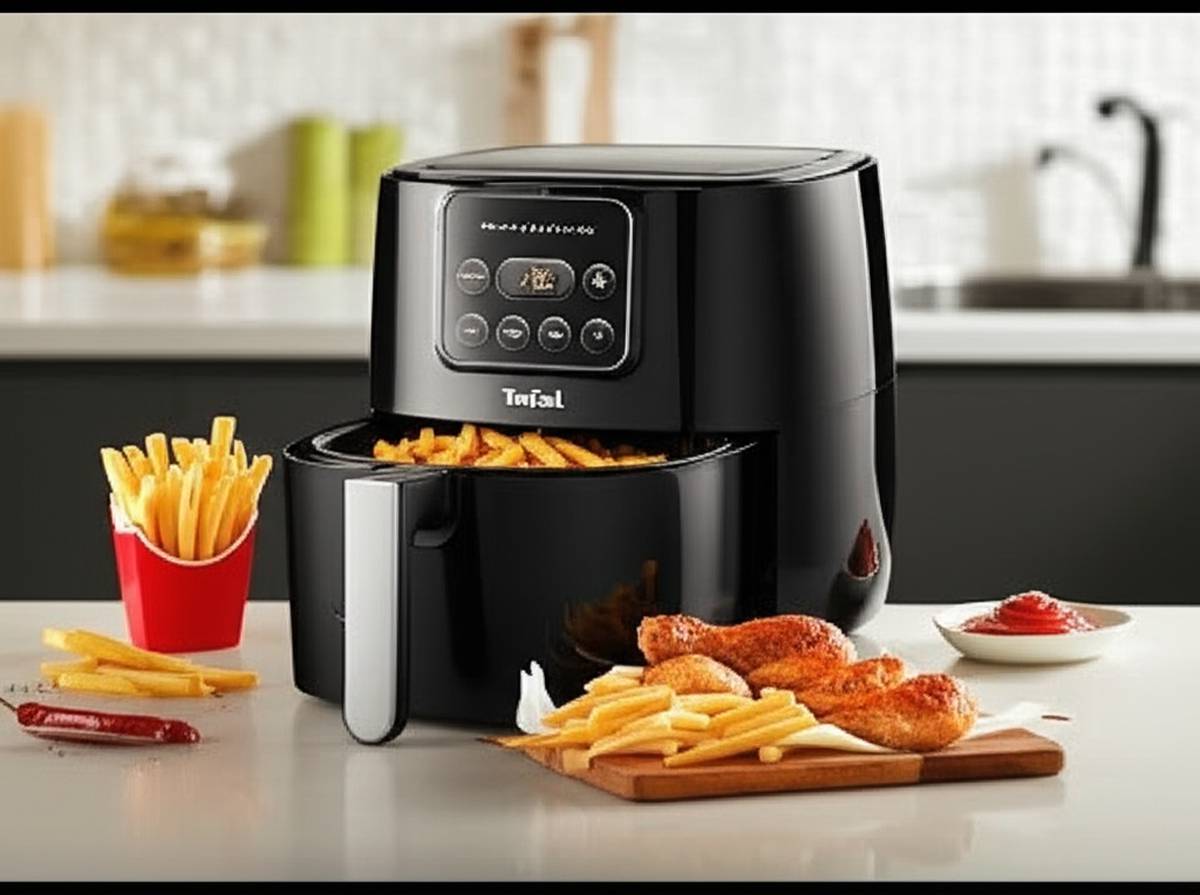 نقد و بررسی کامل سرخ کن بدون روغن تفال EY401D