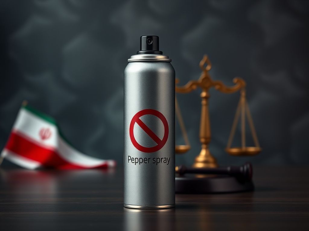 مجازات حمل اسپری فلفل در ایران - هر آنچه باید بدانید