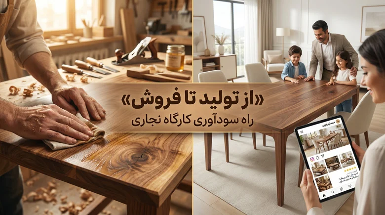 بازاریابی | برنامه ریزی از تولید تا سودآوری کارگاه نجاری