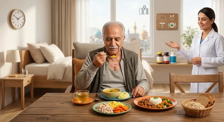 تغذیه بعد از عمل مری